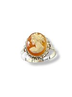 Anillo Mandile 1922 Mujer Cammei  in Plata Conchiglia 2MANCM4 - 2MANCM4